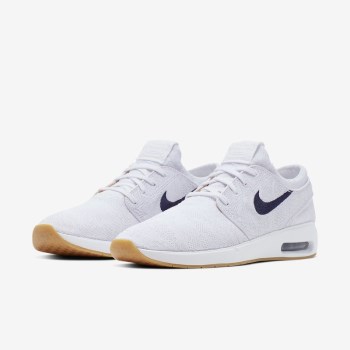 Nike SB Air Max Stefan Janoski 2 - Női Deszkás Cipő - Fehér/Arany/Világos Barna/Obszidián